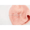 Gorro Beanie Bonito Sencillo de Punto para Niña